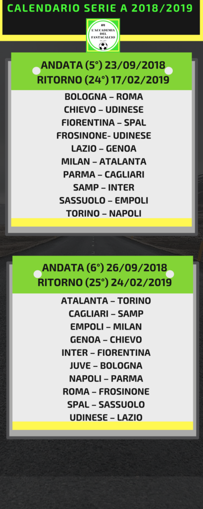 3 410x1024 - Calendario Serie A 2018/2019