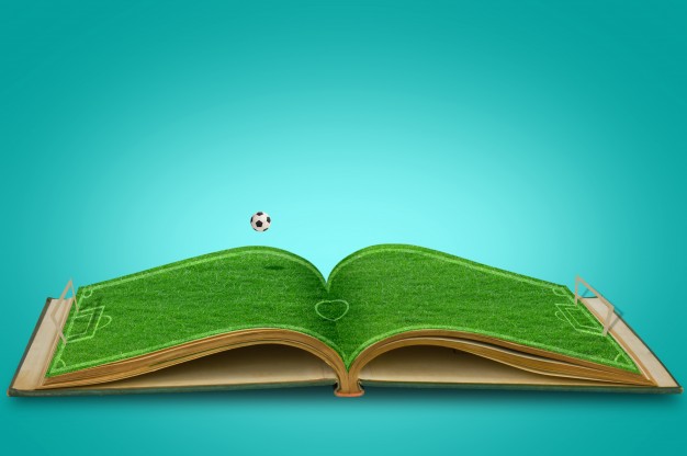 aprire erba libro verde dello stadio di calcio con il calcio 1232 2093 - Come si gioca al fantacalcio