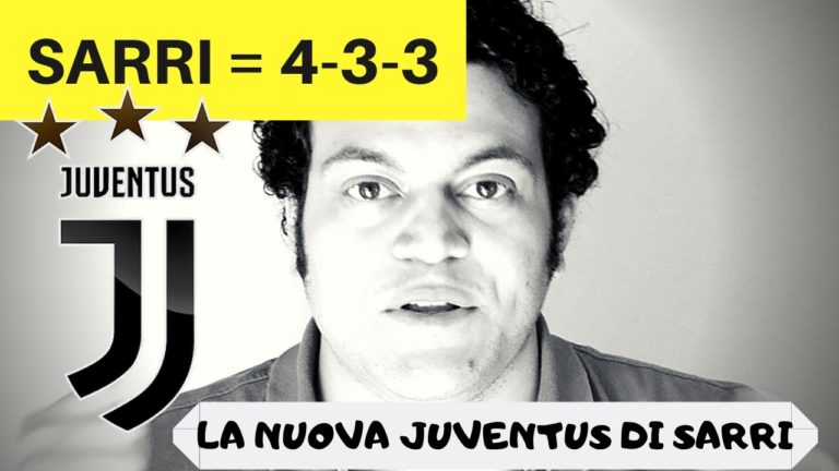 4-3-3 di Sarri! La nuova Juventus