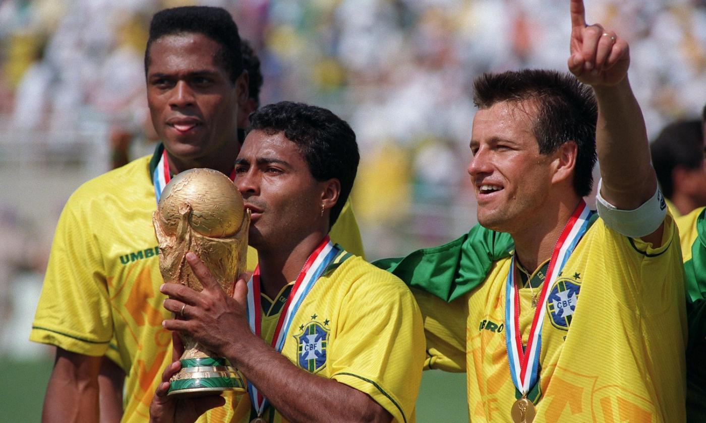 Romario.Brasile.1994 - Romario: la carriera del "baixinho" goleador